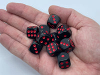 16mm Acrylic Dice for Warhammer, AOS, D&D and other Tabletop Gaming